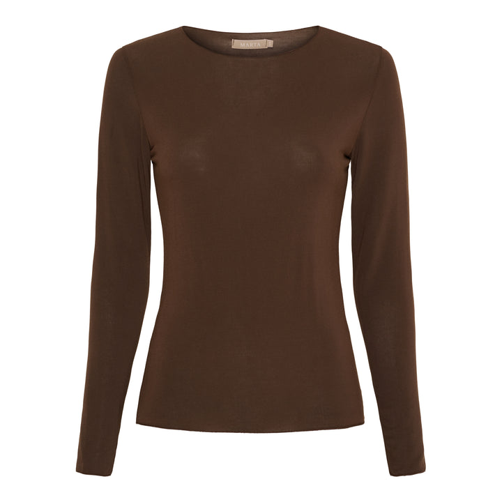 MARTA DU CHATEAU - BLUSE - LEONORA 5894 - MORO