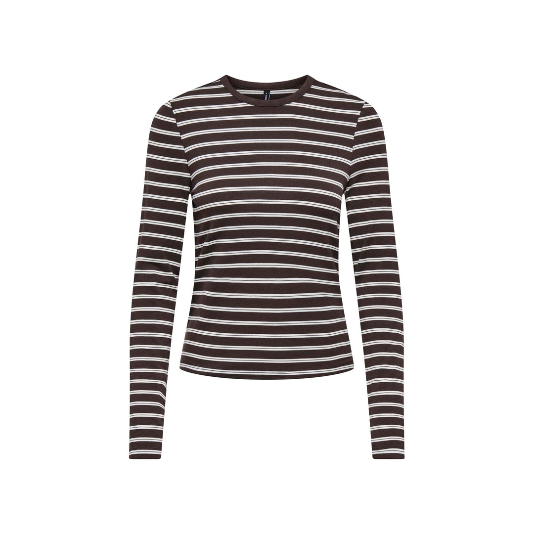 ONLY - T-SHIRT - NINA 15384045 - COFFEE BEAN