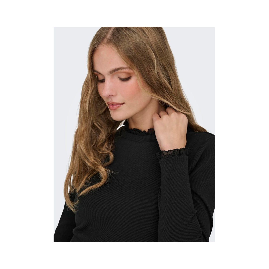 ONLY - TOP - LESLIE 15277888 - BLACK