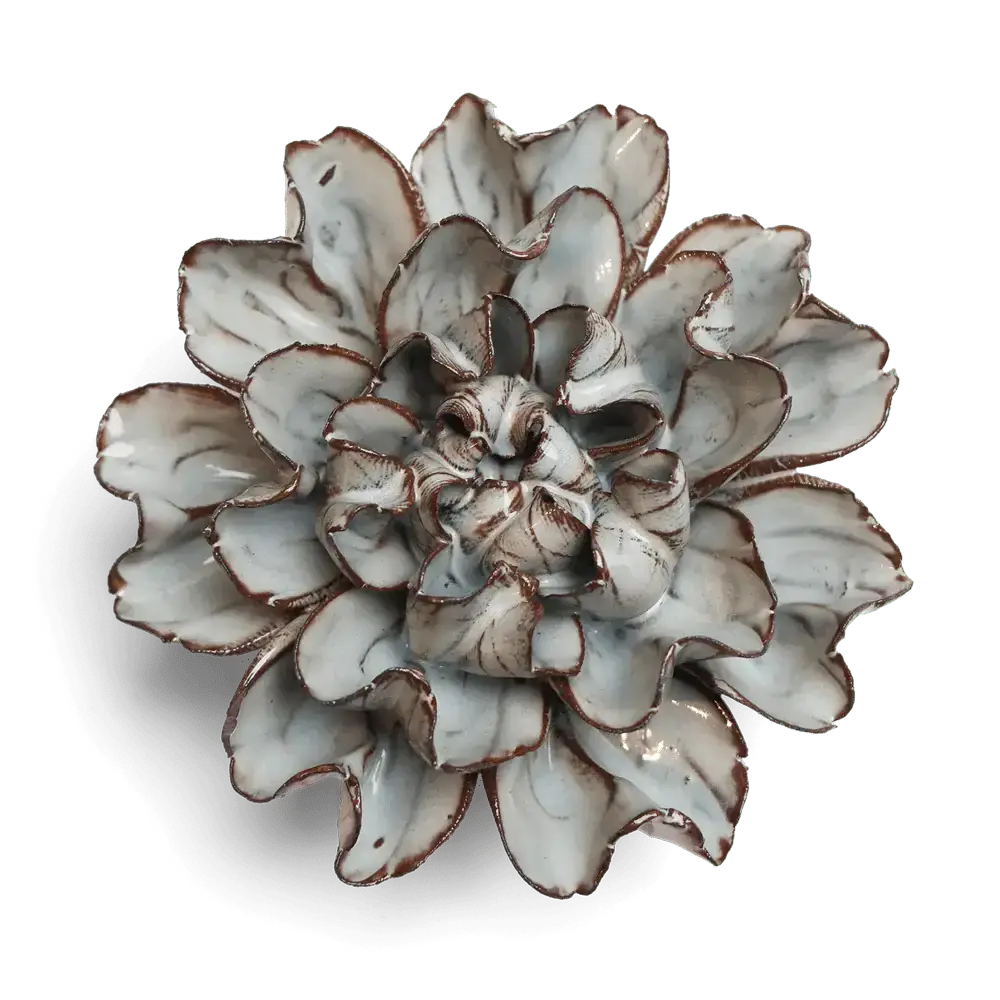 CHIVE CERAMICS - KERAMISK VÆGBLOMST - CHOCOLATE MINT ECHO LISIANTHUS