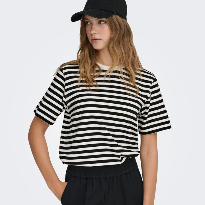 ONLY - T-SHIRT - LIVINA 15272227 - CLOUD DANCER