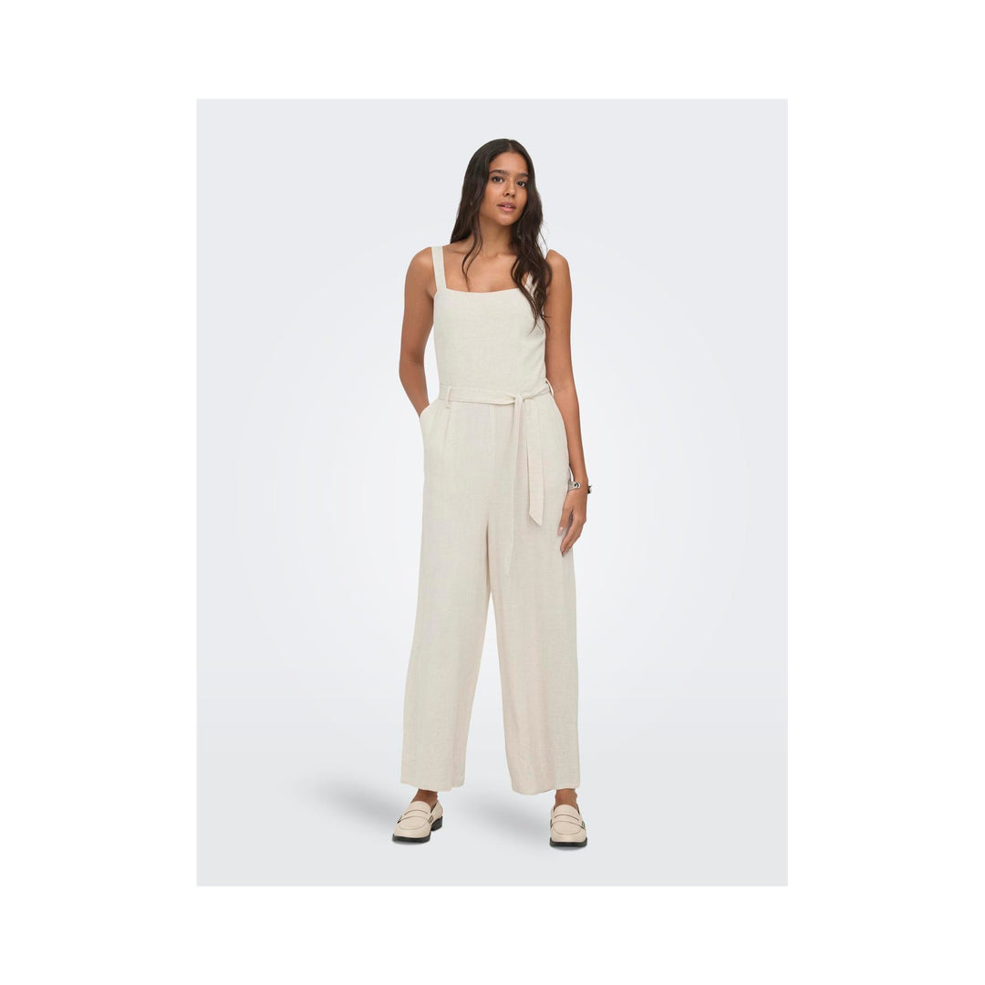 ONLY - JUMPSUIT - SIESTA LINEN 15370393 - MOONBEAM