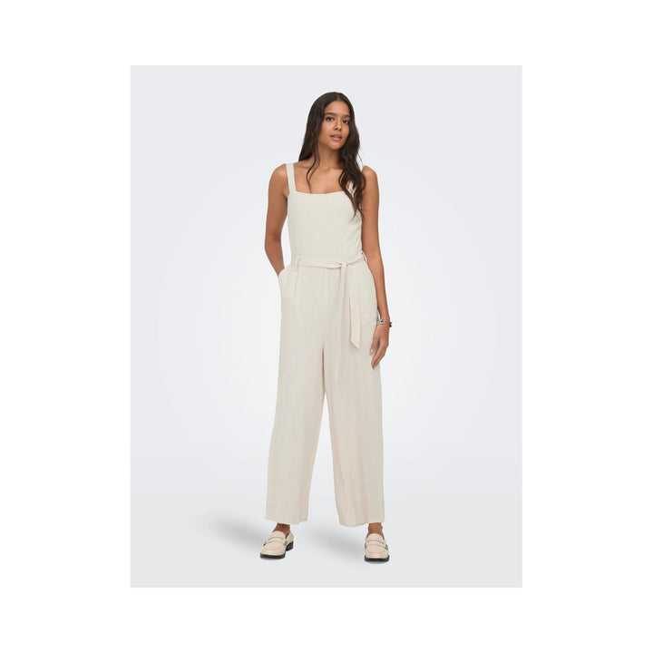 ONLY - JUMPSUIT - SIESTA LINEN 15370393 - MOONBEAM