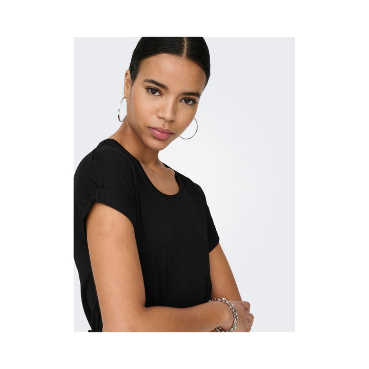 ONLY - T-SHIRT - MOSTER 15106662 - SORT