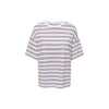 ONLY - T-SHIRT - LISA 15390797 - CLOUD DANCER/BLUE/BROWN STRIPES