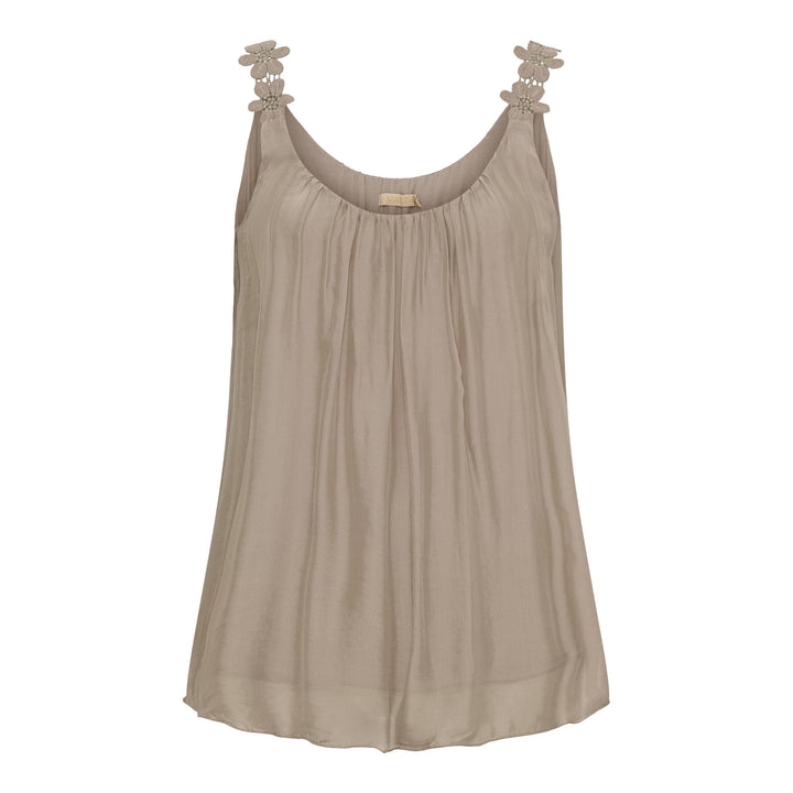MARTA DU CHATEAU - TOP - AGNESE 61321 - FANGO