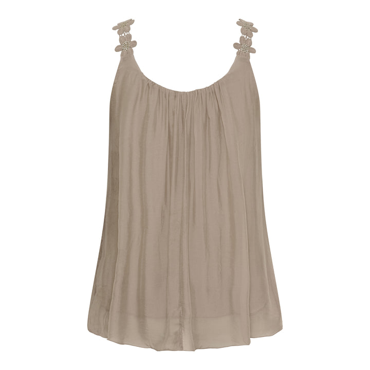 MARTA DU CHATEAU - TOP - AGNESE 61321 - FANGO