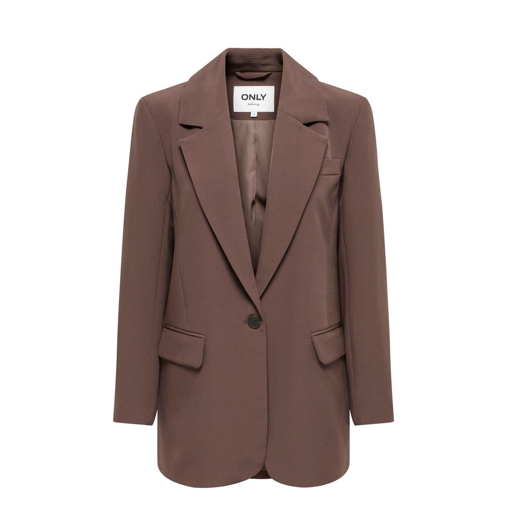 ONLY - BLAZER - LANA-BERRY 15377075 - CHOCOLATE MARTINI