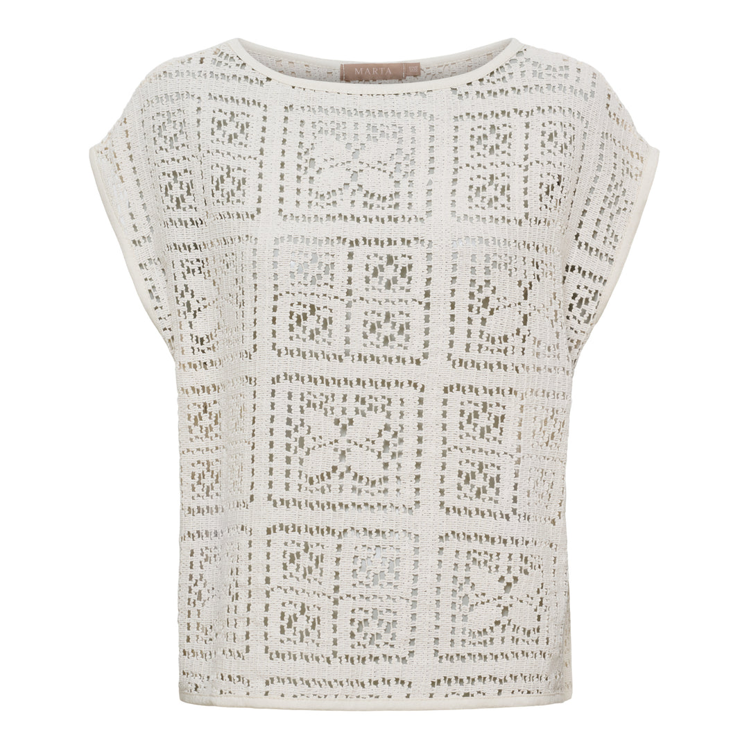 MARTA DU CHATEAU - BLUSE - DIORA 68533 - NATURALE
