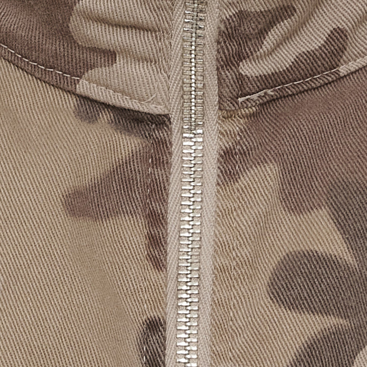 MARTA DU CHATEAU - VEST - SILVER - 68670 - BEIGE CAMO