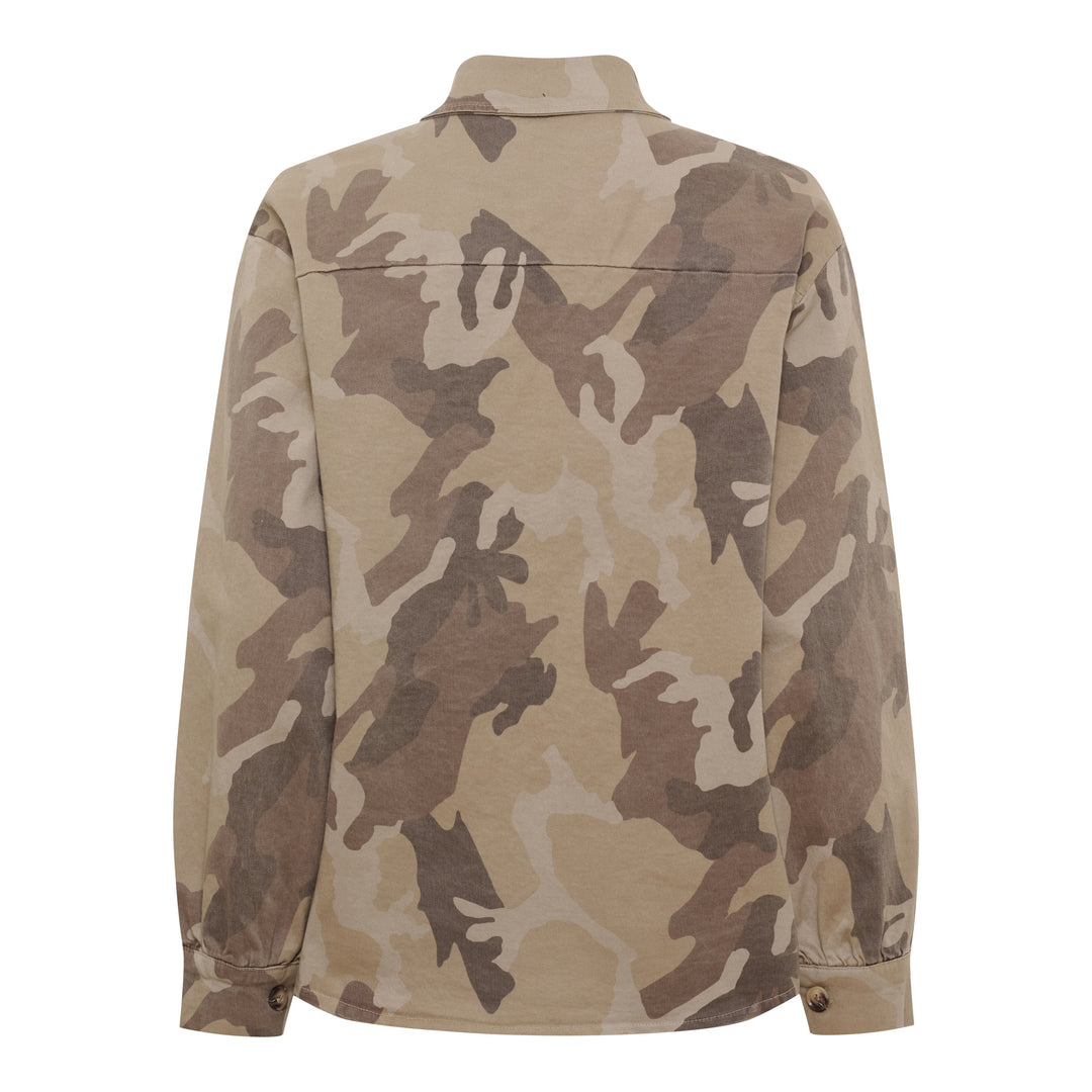 MARTA DU DU CHATEAU - JAKKE - MOONSTONE 68831 - BEIGE CAMO