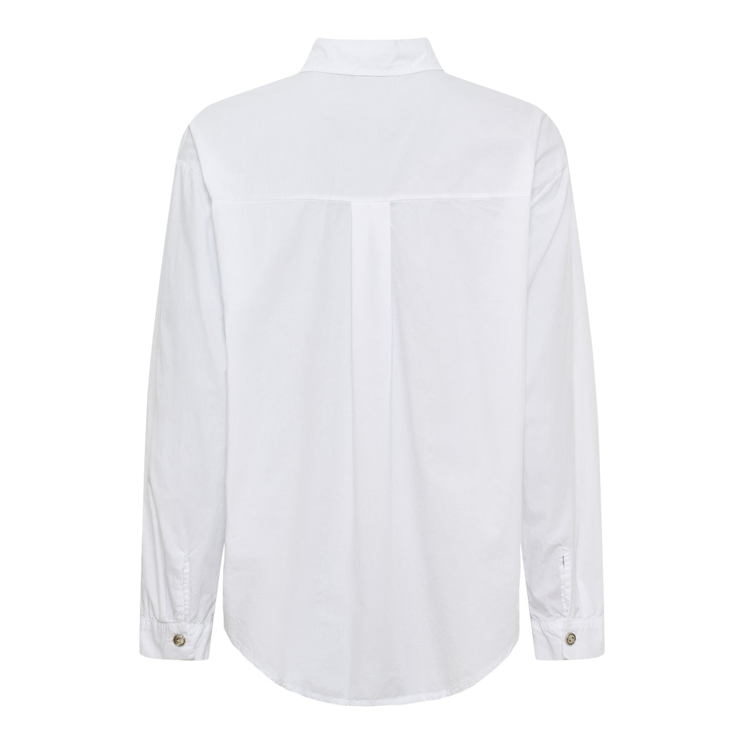 MARTA DU CHATEAU - SKJORTE - CITRINE - 68870 - WHITE