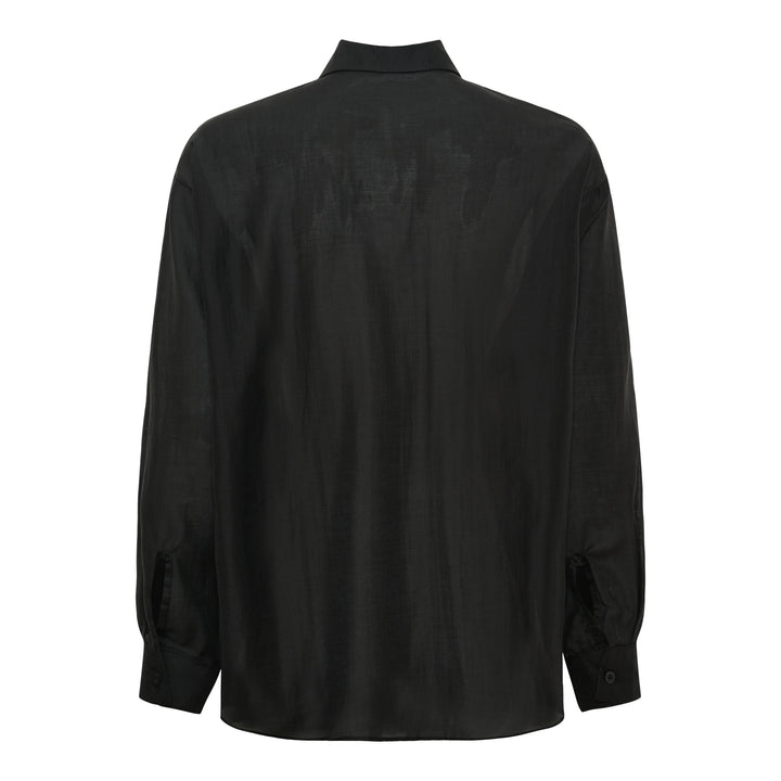 MARTA DU CHATEAU - SKJORTE - SECRET 68974 - BLACK