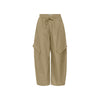 ONLY - BUKSER - AYANA MW ANK BARREL CARGO PANT 15387674 - OLIVE GRAY