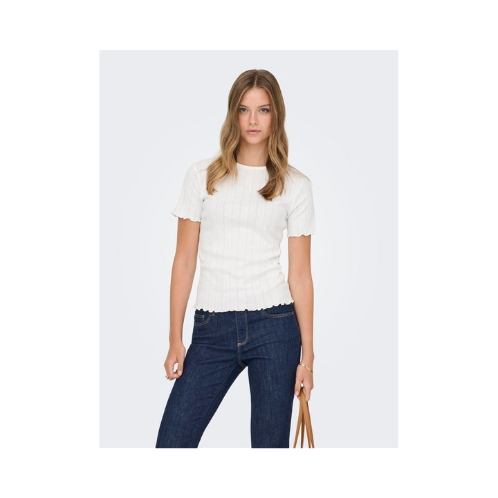 ONLY - T-SHIRT - TENNA 15367557 - CLOUD DANCER