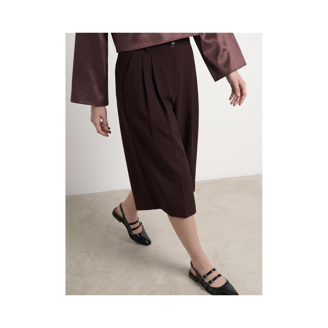 HYPEDROP - BERMUDASHORTS - JANINA 32001265 - BITTER CHOCOLATE