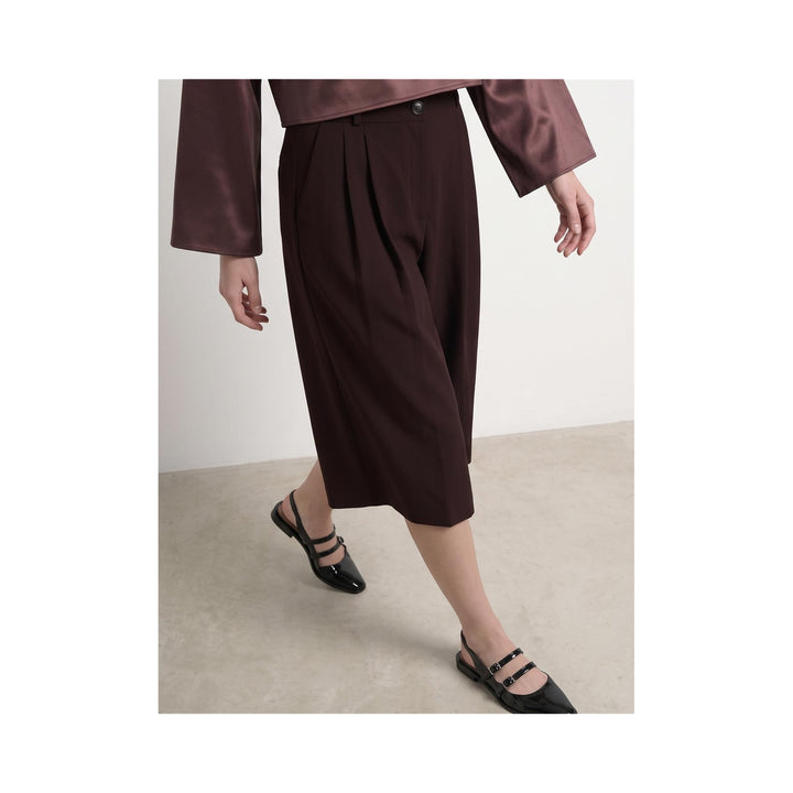 HYPEDROP - BERMUDASHORTS - JANINA 32001265 - BITTER CHOCOLATE