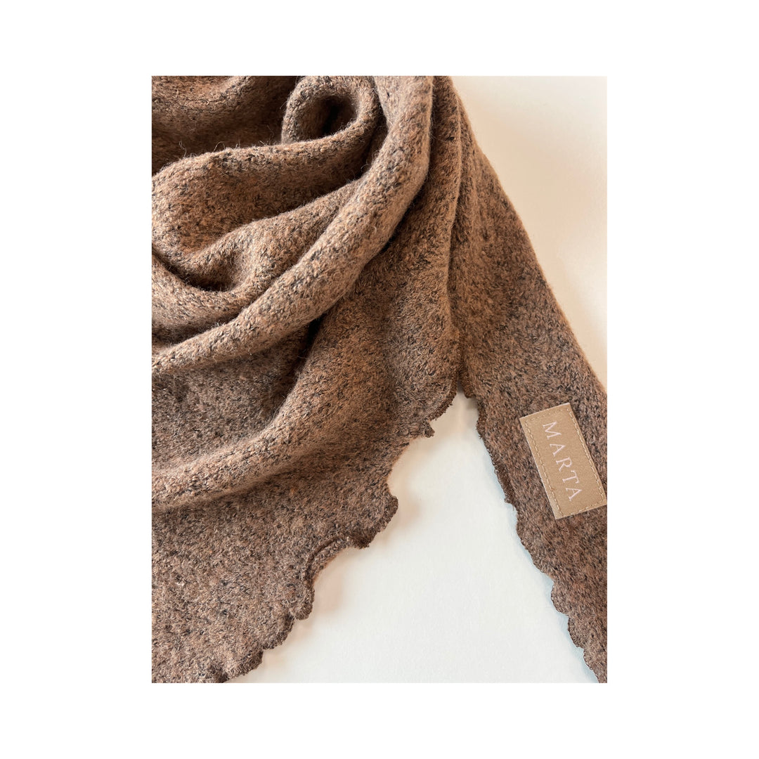 MARTA DU CHATEAU - TØRKLÆDE - BIBBY T1369-BA - BROWN