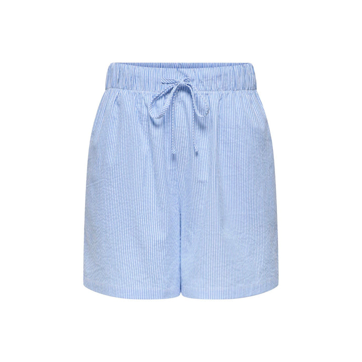ONLY - SHORTS - AUGUSTA 15347659 - CLOUD DANCER/BLUE STRIPES