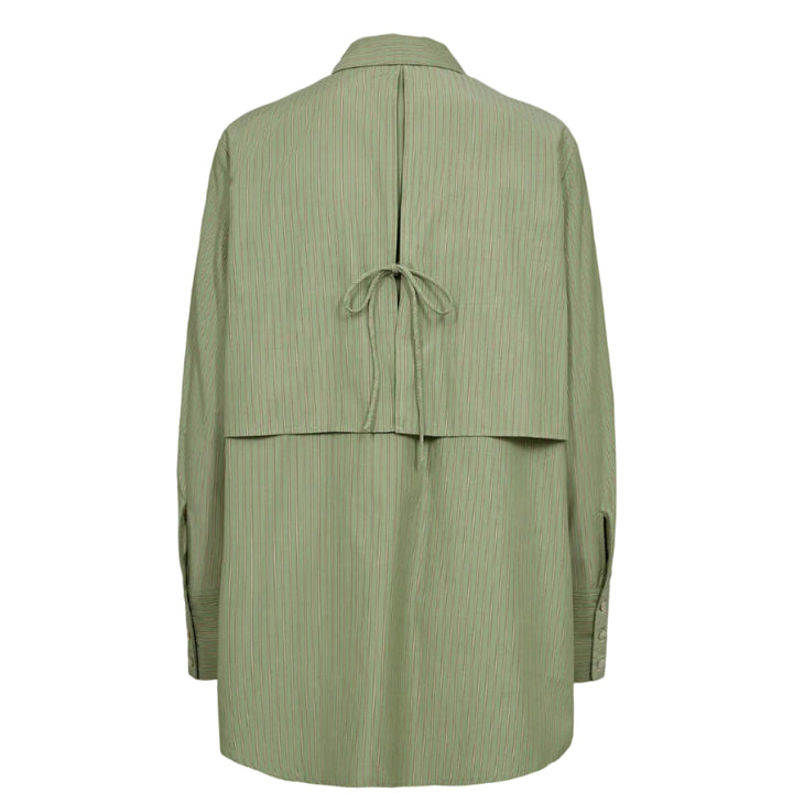 NÜMPH - SKJORTE - MICJA 707051 - FOREST GREEN
