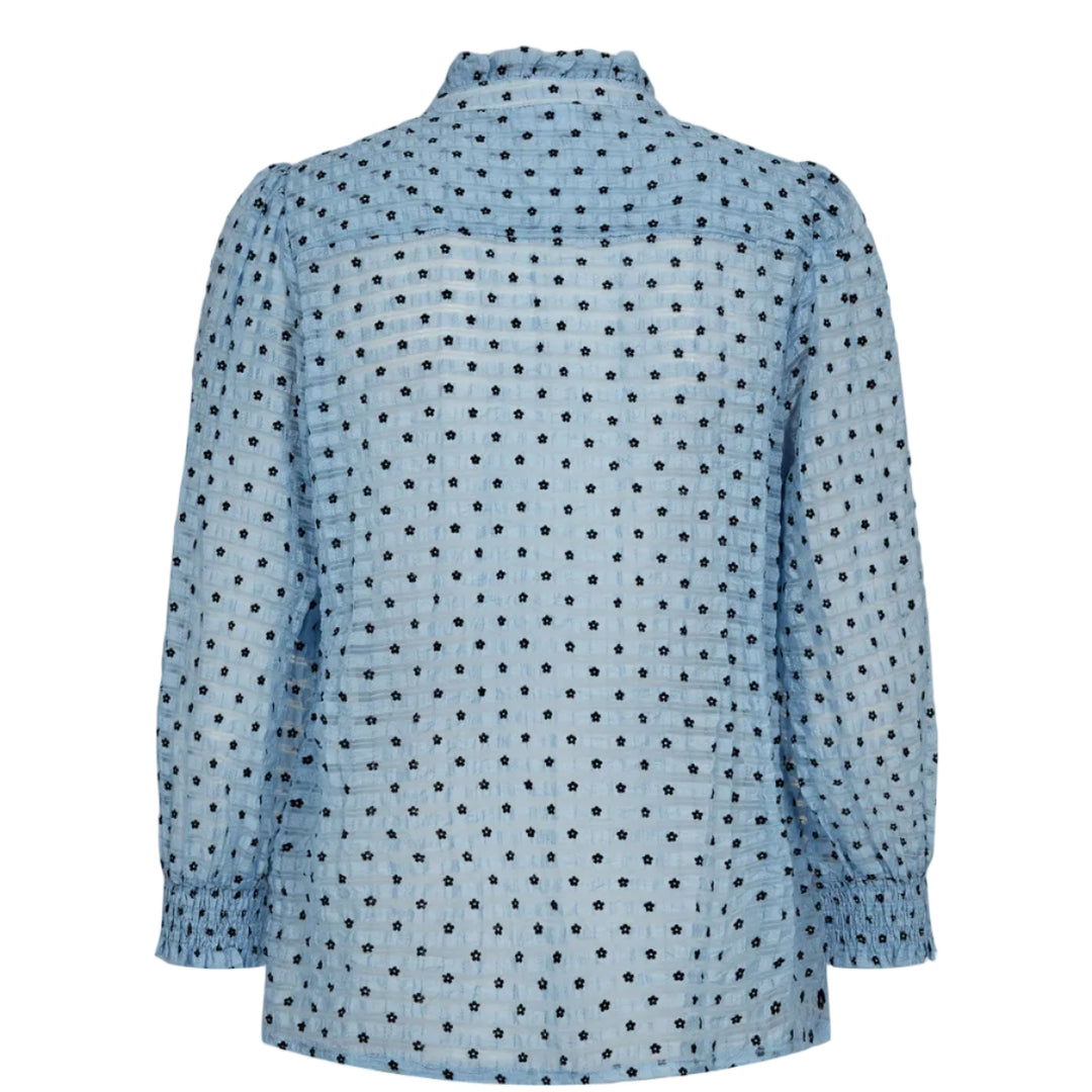 NÜMPH - SKJORTE - JANNET 707133 - FLOATY BLUE