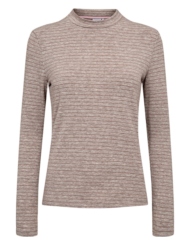 NÜMPH - BLUSE - LANIS - 707393 - 0565 - GRAY MORN MELANGE