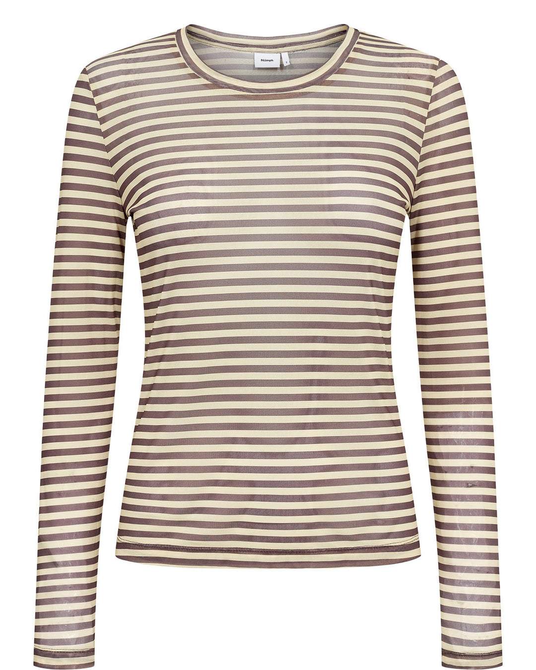 NUMPH - MESH BLUSE STRIP - SINE - 707994 - sahara sun 1078