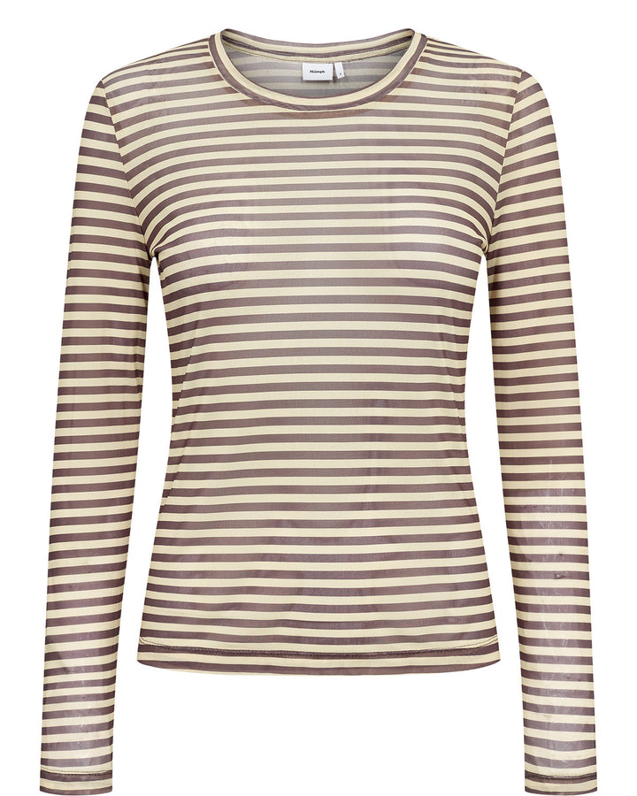 NUMPH - MESH BLUSE STRIP - SINE - 707994 - sahara sun 1078