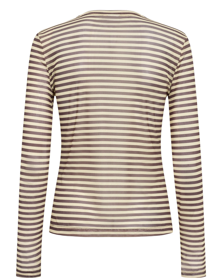 NUMPH - MESH BLUSE STRIP - SINE - 707994 - sahara sun 1078