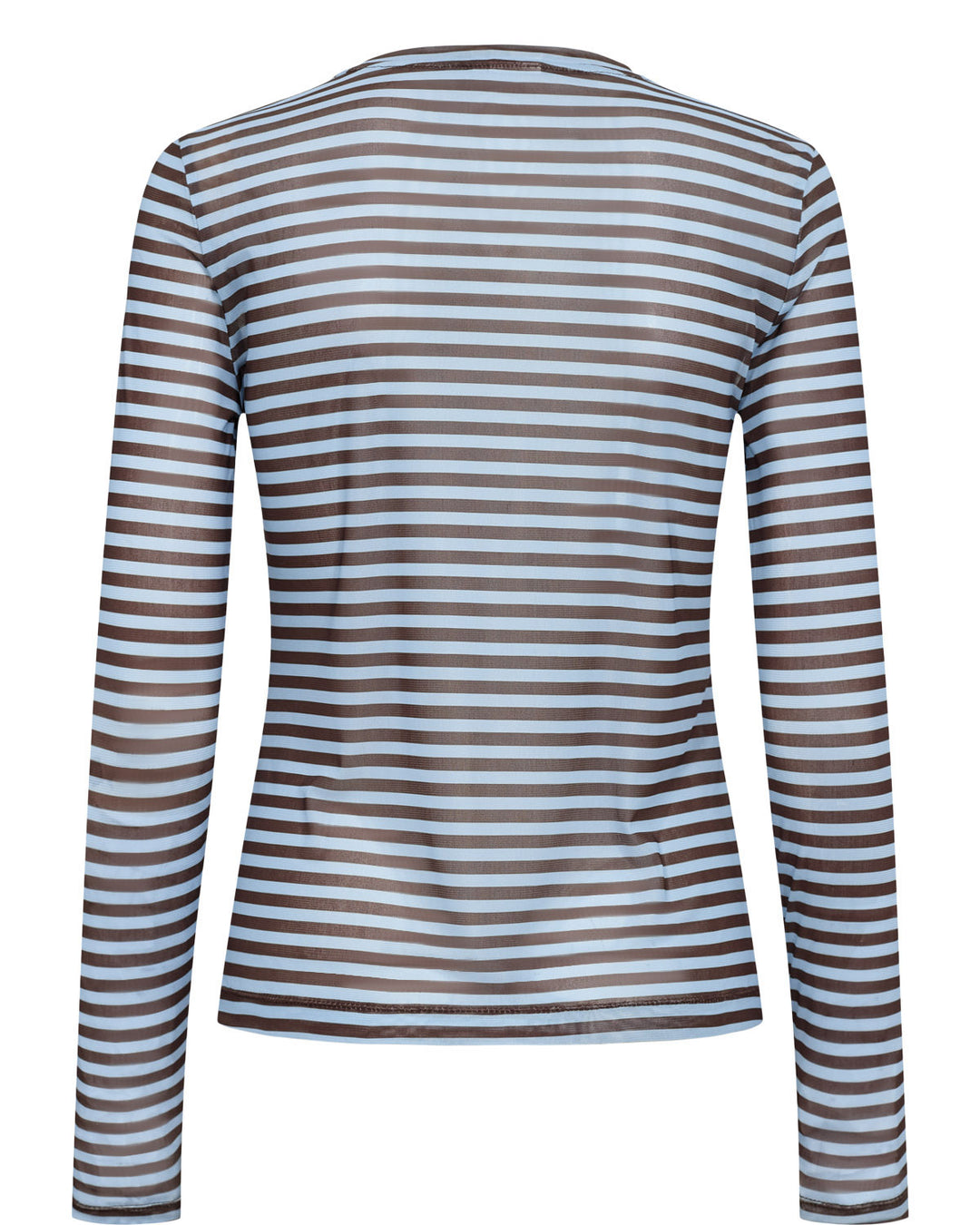 NUMPH - MESH BLUSE STRIP - SINE - 707994 - floaty blue