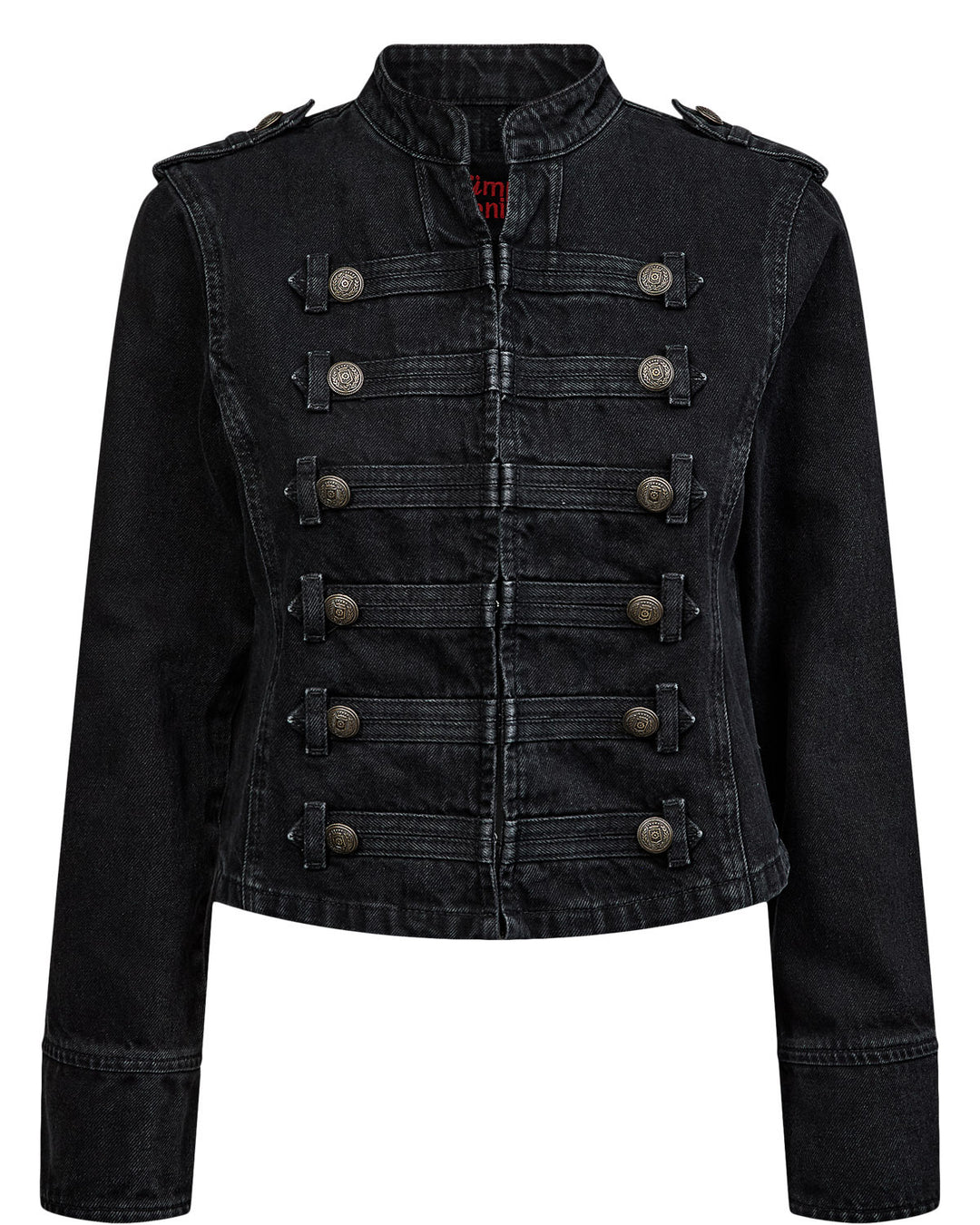 NUMPH - JAKKE - BILLIE FITTED DENIM  - 708391 - 3018 - Black Denim