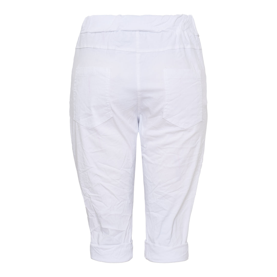 MARTA DU CHATEAU - SHORTS -RANDY -  71500 - WHITE