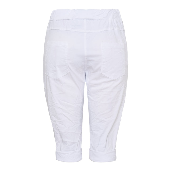MARTA DU CHATEAU - SHORTS -RANDY -  71500 - WHITE