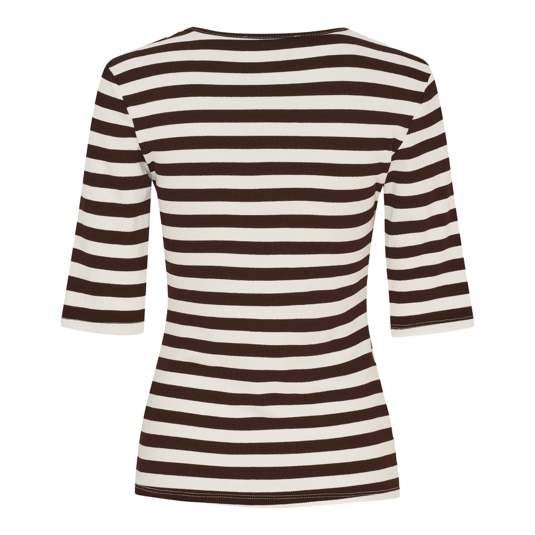 MARTA DU CHATEAU - T-SHIRT - NENA 7524 - MARONE