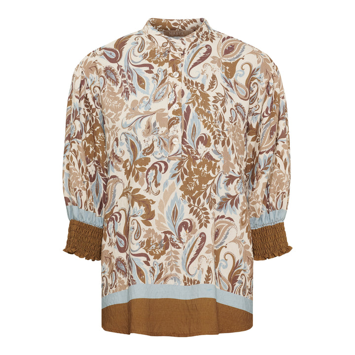MARTA DU CHATEAU - SKJORTE -  MELISANDE 7527 - CAMELLO1240TPN