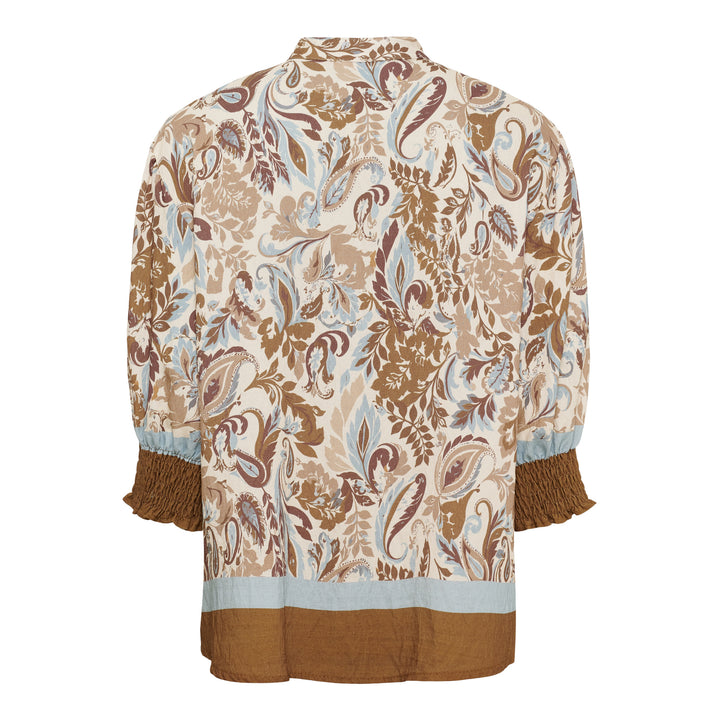 MARTA DU CHATEAU - SKJORTE -  MELISANDE 7527 - CAMELLO1240TPN