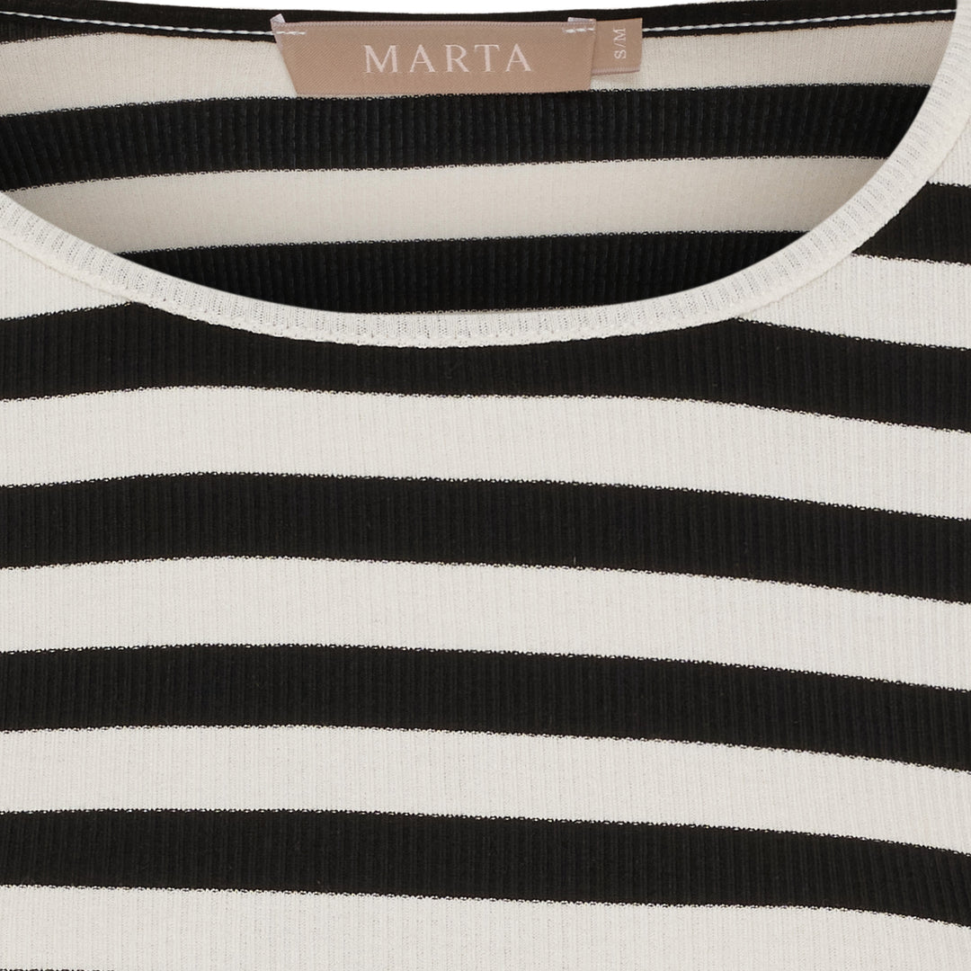 MARTA DU CHATEAU - BLUSE - BEGONIA 7702 - BLACK