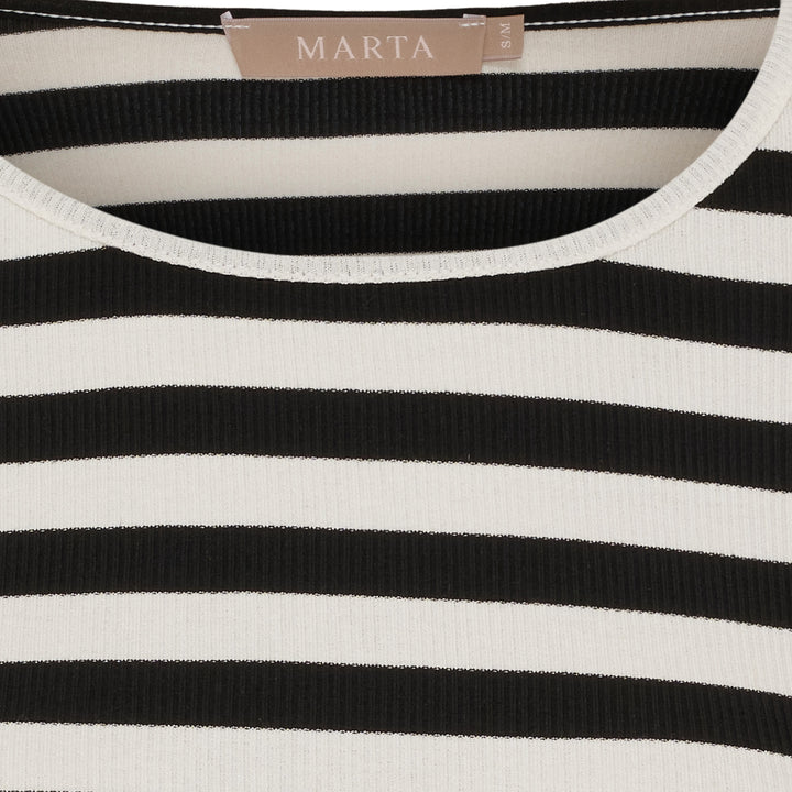 MARTA DU CHATEAU - BLUSE - BEGONIA 7702 - BLACK