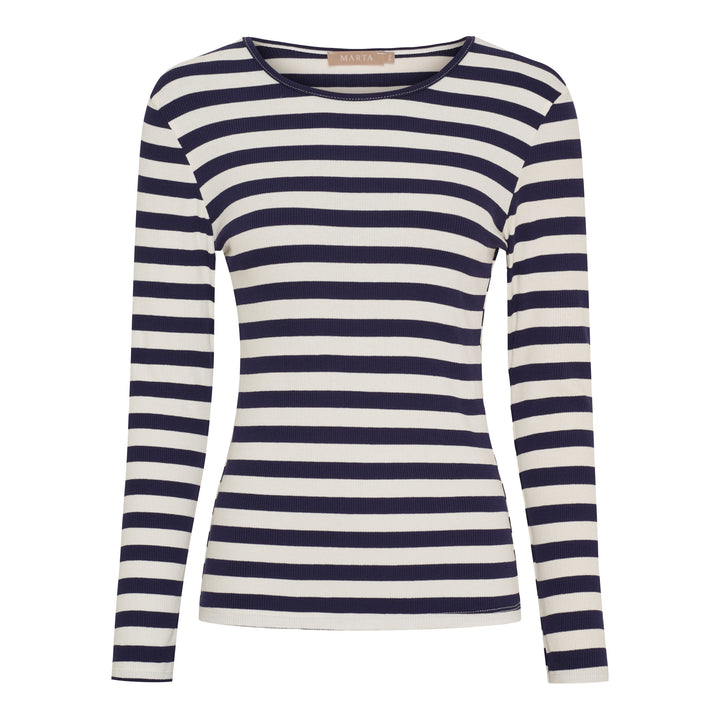 MARTA DU CHATEAU - BLUSE - BEGONIA 7702 - NAVY