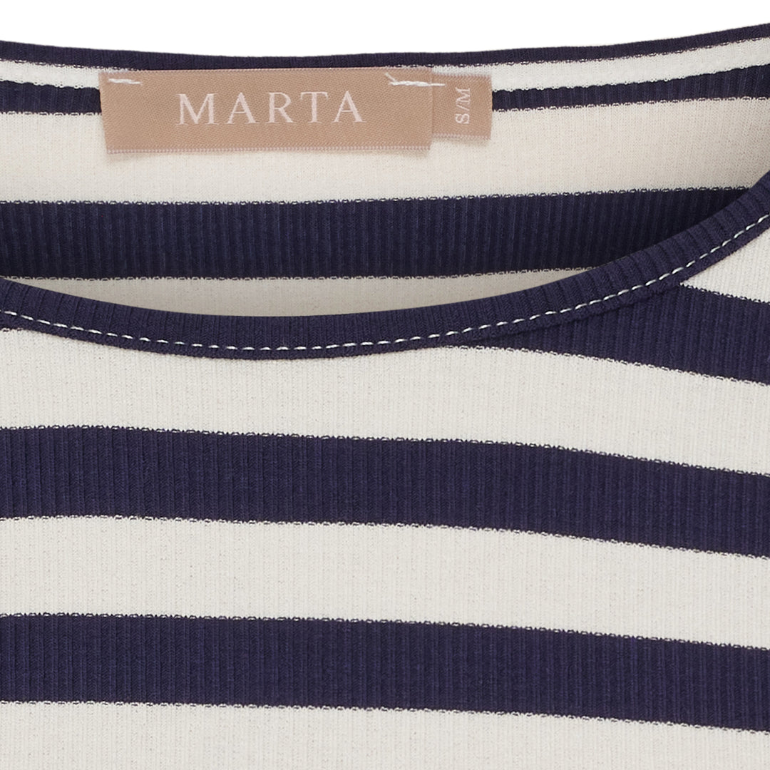 MARTA DU CHATEAU - BLUSE - BEGONIA 7702 - NAVY