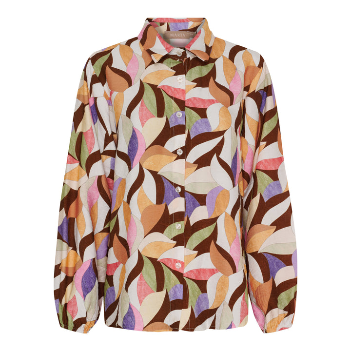 MARTA DU CHATEAU - SKJORTE - ANTARES 7706 - CARAMEL2999TPS
