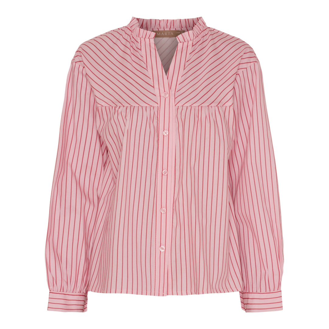 MARTA DU CHATEAU - SKJORTE - KALINA 7881 - ROSA5888TPG