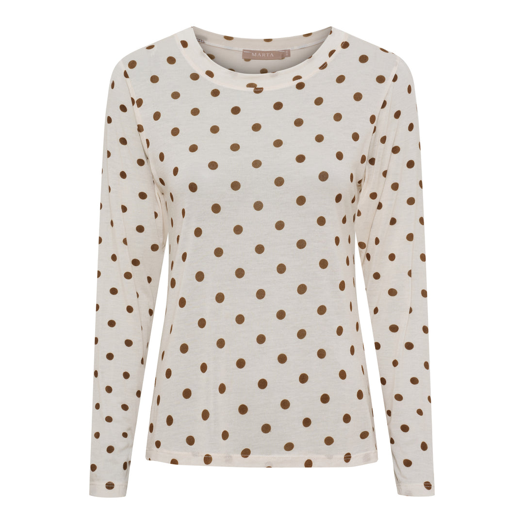 MARTA DU CHATEAU - BLUSE - ELISSA 7914 - BEIGE1259TPU