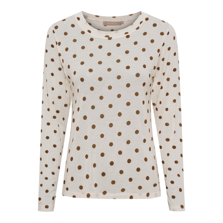 MARTA DU CHATEAU - BLUSE - ELISSA 7914 - BEIGE1259TPU