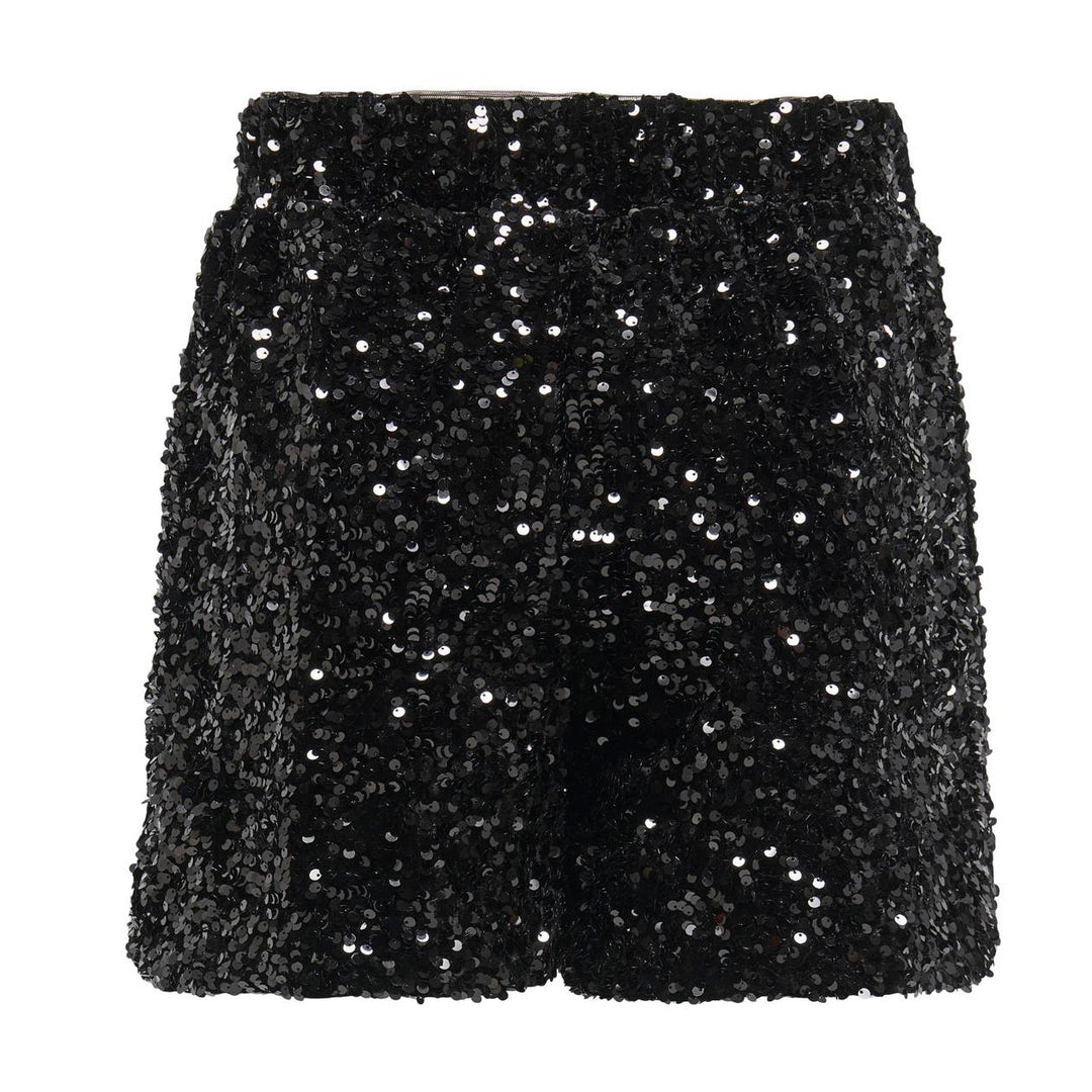 ONLY - SHORTS - CONFIDENCE 15360164 - BLACK SEQUINS