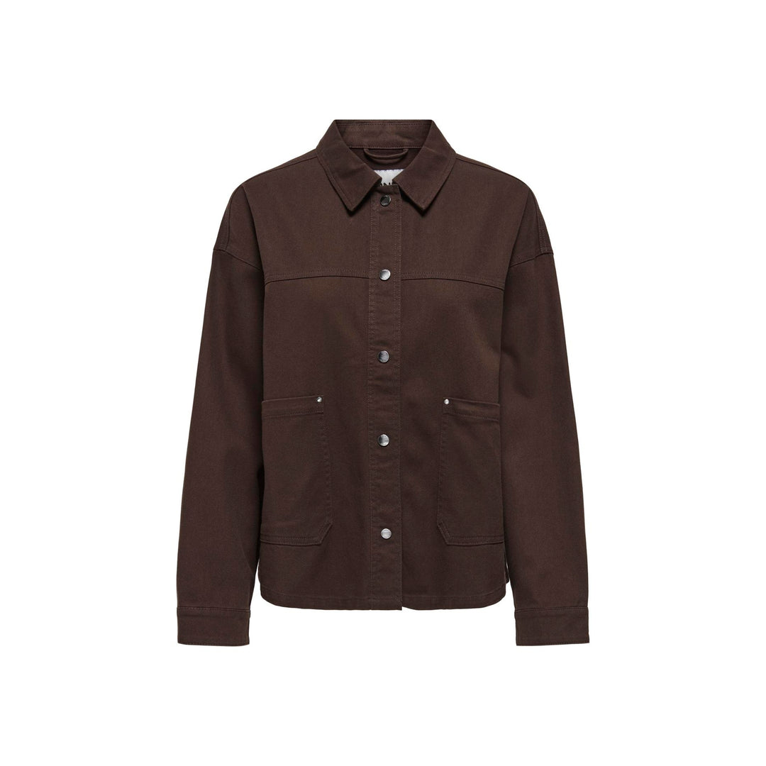 ONLY - JAKKE - SIERRA TWILL 15377209 - CHICORY COFFEE