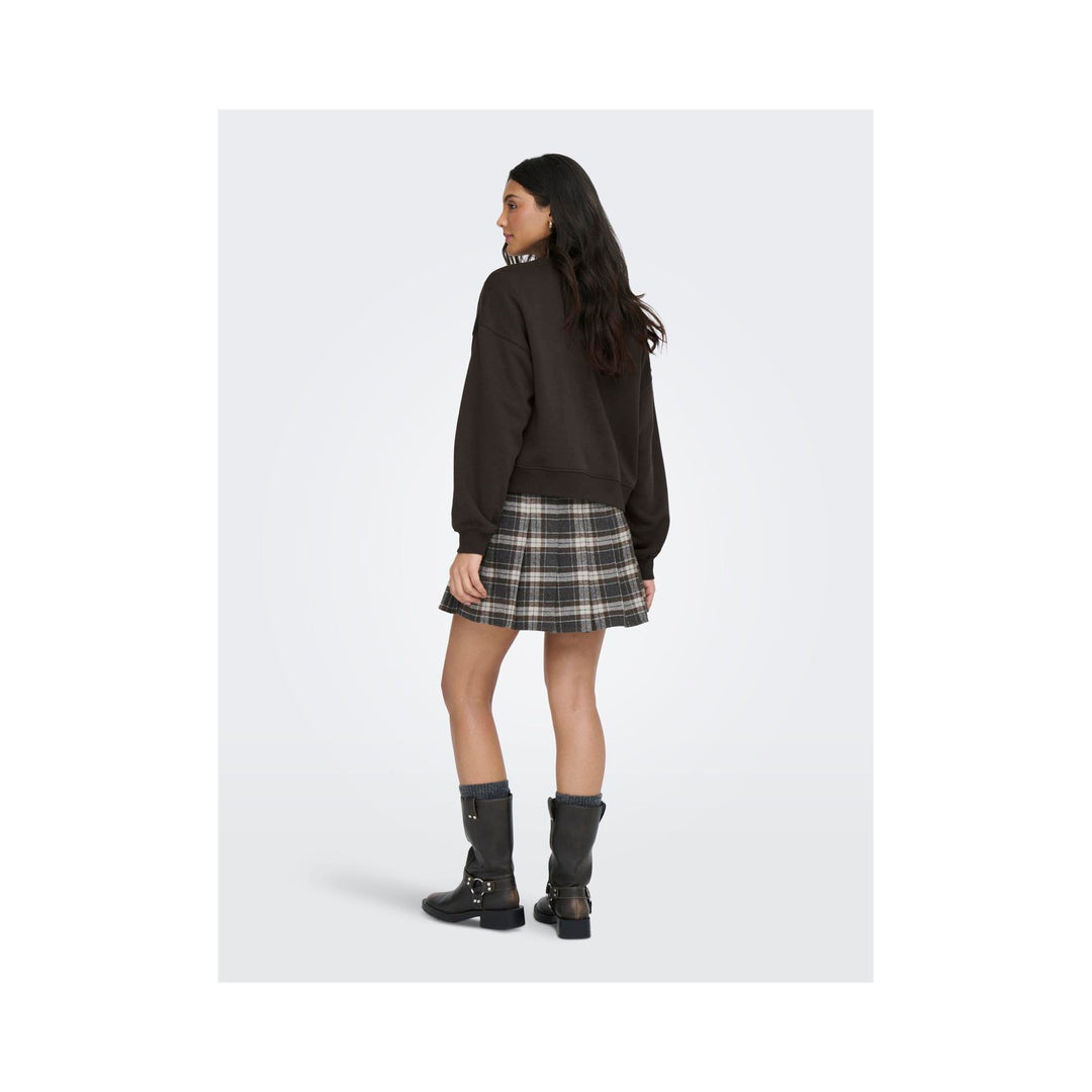 ONLY - SWEATSHIRT - BEST 15338727 - CHOCOLATE TORTE
