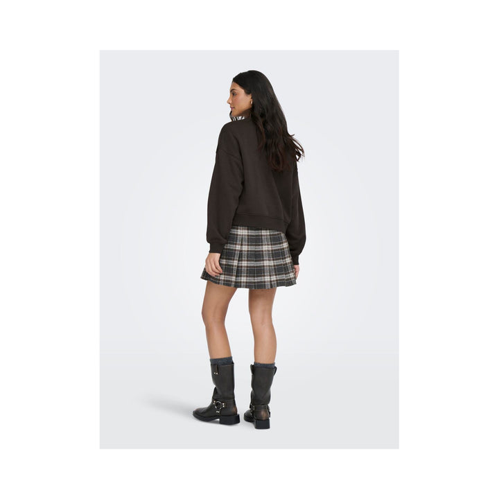 ONLY - SWEATSHIRT - BEST 15338727 - CHOCOLATE TORTE