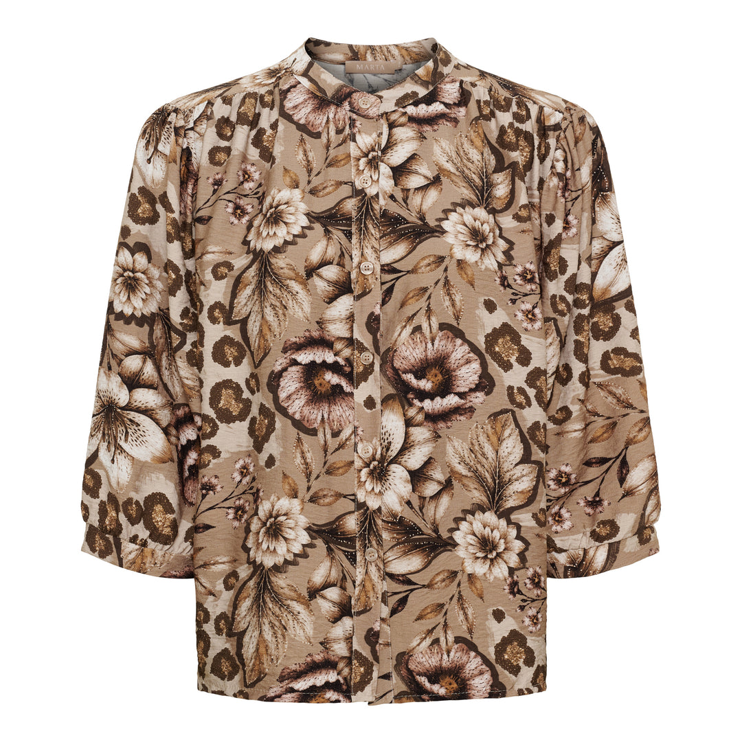 MARTA DU CHATEAU - BLUSE - DESTINY 8044 - CAMELLO 1948PPG