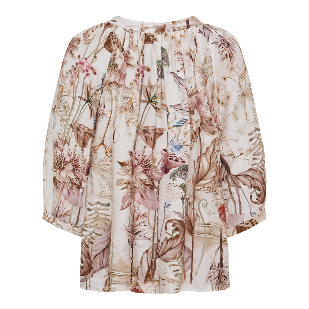 MARTA DU CHATEAU - BLUSE - JORDAN 8116 - BEIGE